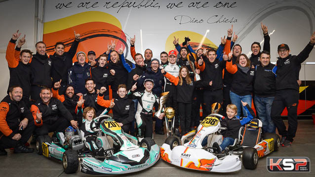 Doubly successful WSK Final Cup mission