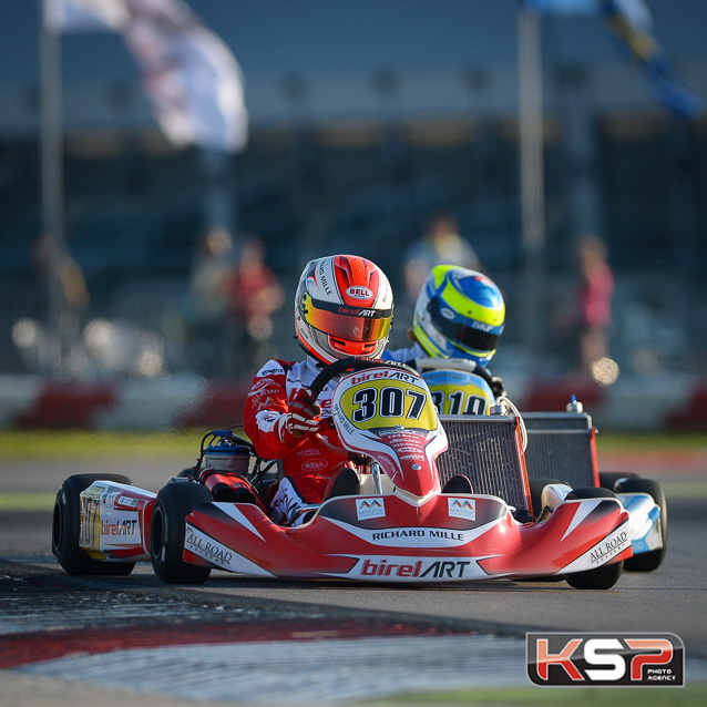 OK-J heats: Birel ART leads strongly with Collet and De Pauw