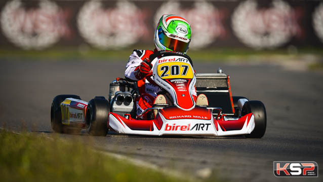 Great performance in OK with Coluccio in WSK at Sarno