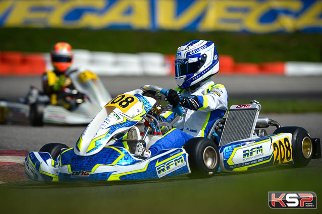 Ampfing: Aron réalise une incroyable pole position en Junior