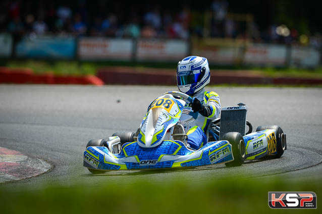 Aron, grande vencedor da final OK-Junior