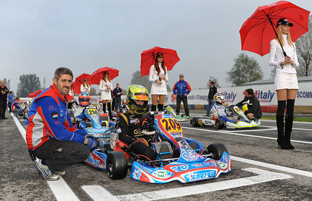 Boccolacci bataille pour la seconde place de la WSK Final Cup