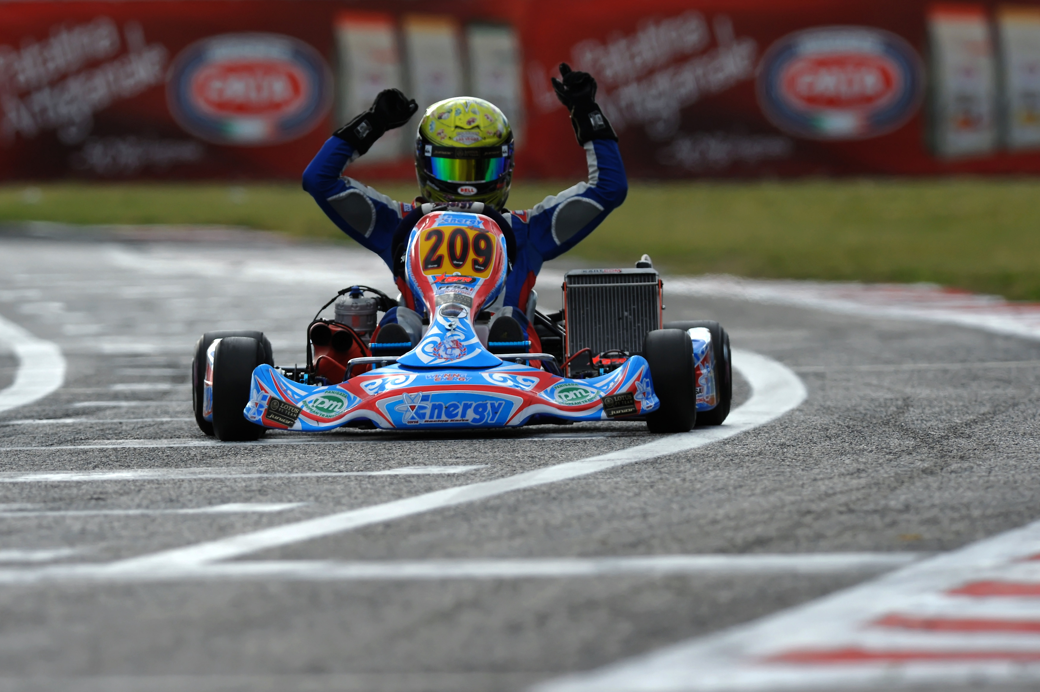 Victoria importante en Sarno en su camino hacia el título en la WSK Euro