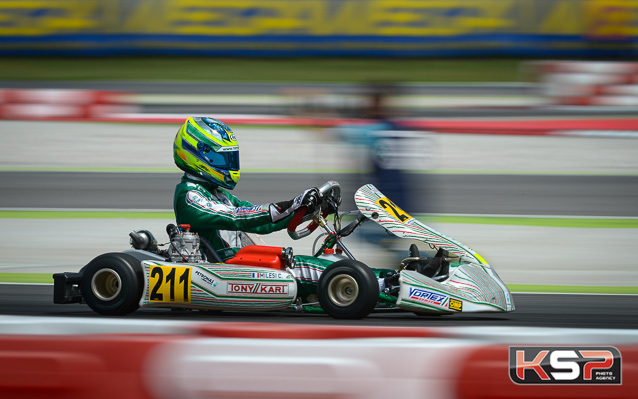 Milesi fastest on Friday in Juniors at Adria