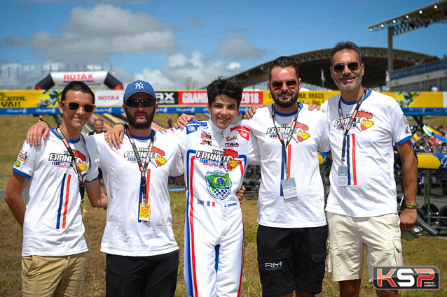 Cesar Gazeau, meilleur Junior du Team France au Brésil