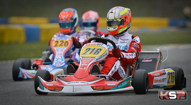 WSK Castelletto: Legeret déjà dans le top 10 en OK