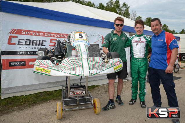 Besancenez signe la pole KZ2 à Anneville