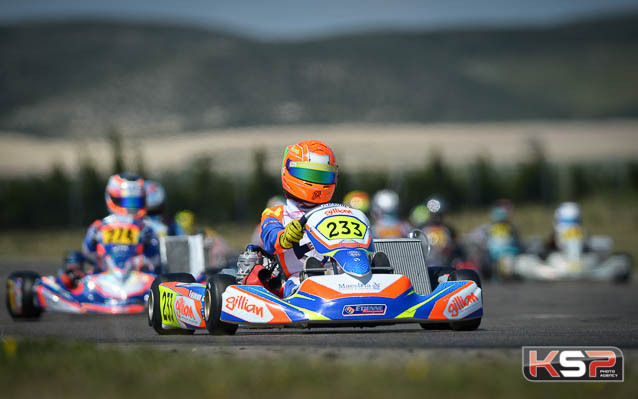 Gillian Henrion meilleur rookie tricolore à Zuera