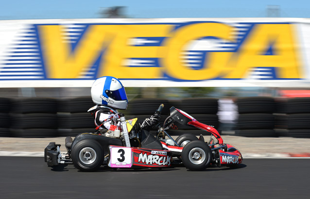 Marcus Amand remporte la Coupe de France Minikart 2015