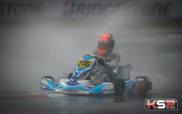 WSK Super Master : courses interrompues à cause de la pluie à Adria