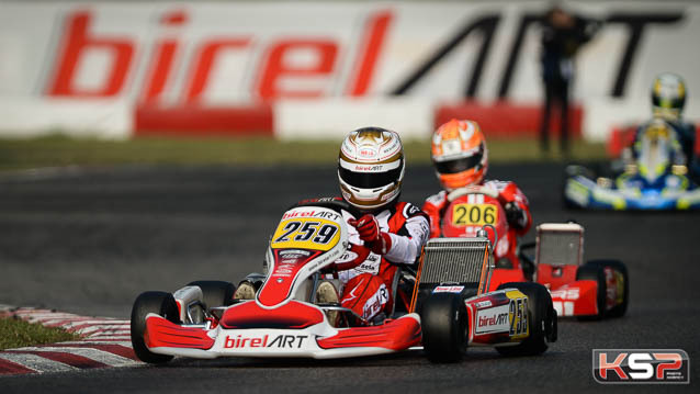 Coluccio and Birel ART confirm their World podium