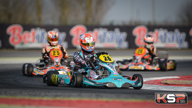 Iglesias et Formula K mènent les manches KZ2 d’Adria