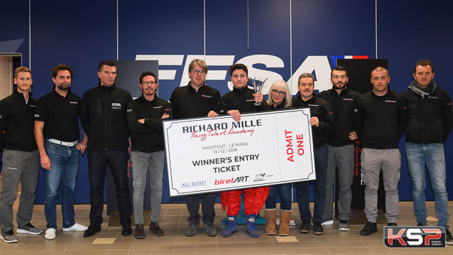 Valente remporte la 1re édition Richard Mille Young Talent Academy