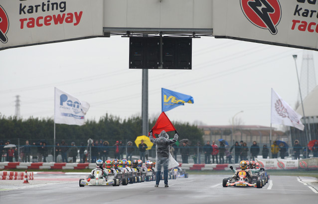 Ardigo unrivalled in the KZ2 Prefinal at Adria