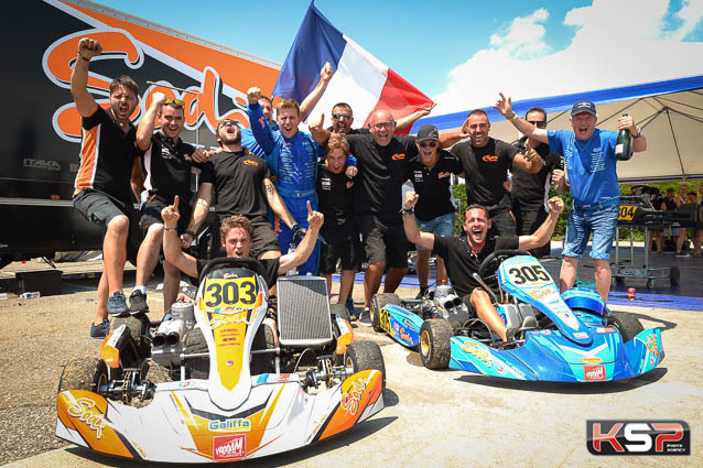 Sodikart, Champion d’Europe KZ2 avec Renaudin et CPB Sport