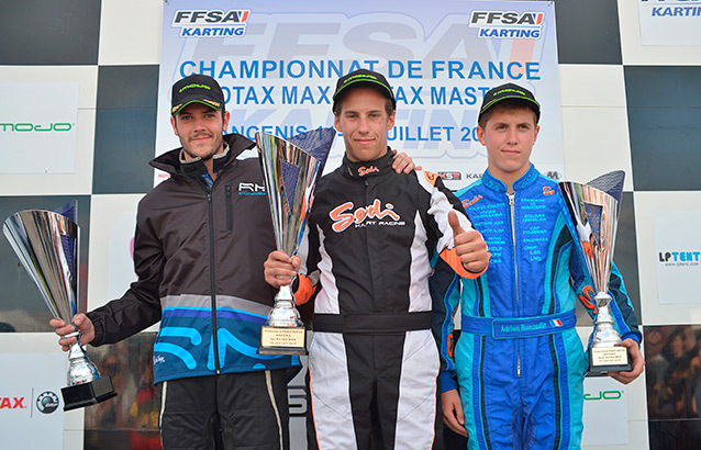 Fraïsse titré pour la 2e fois à Ancenis en Rotax Max