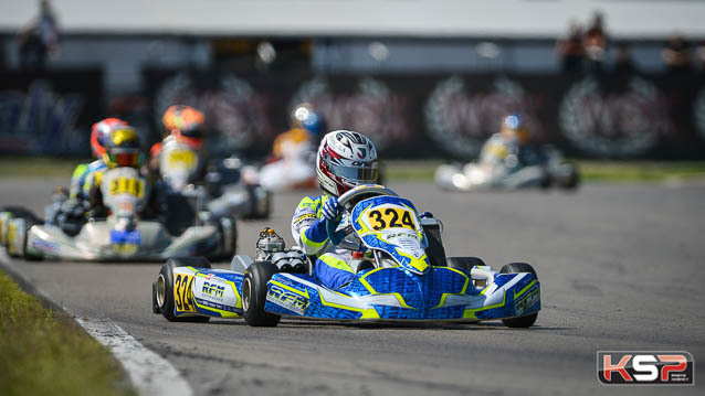 Aron wins at Sarno at the conclusion of the WSK Super Master Series