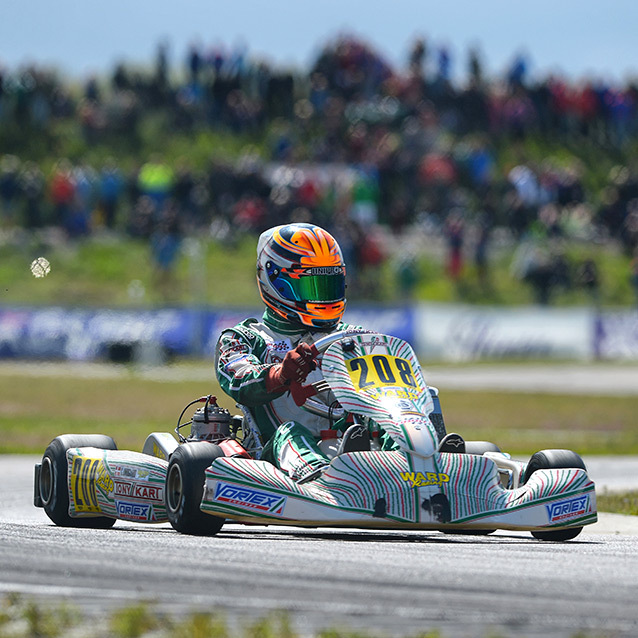 Lundgaard the KF-Junior winner and Champion at Kristianstad