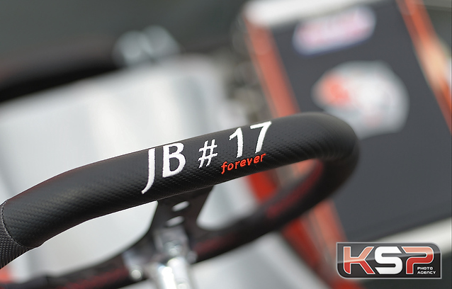 Presentation of the JB # 17 chassis at Lonato