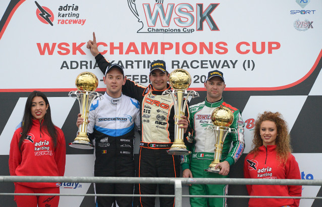 De Conto wins the Champions Cup in KZ2