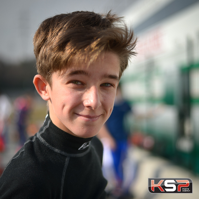 Rosso, poleman da OK-Junior na Winter Cup