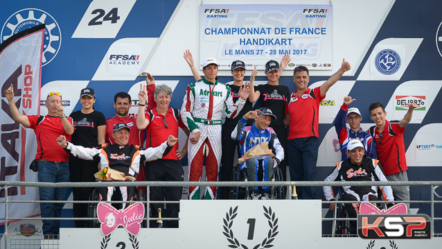 Handikart : une 3e victoire et le titre pour Turkawka