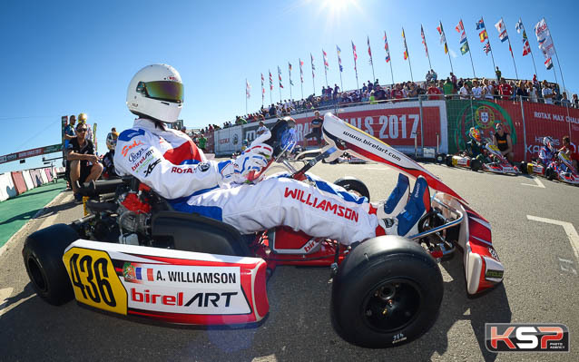 Williamson, un jeune pilote plein d’avenir à la Grande Finale Rotax