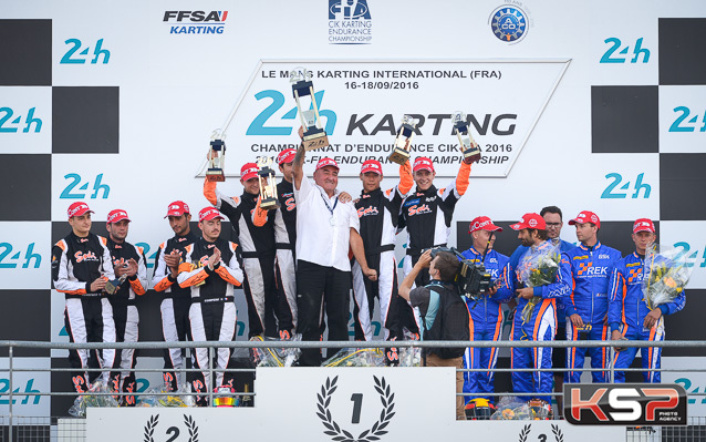 2016 CIK-FIA Best-of: Claude Jamin, RTKF, winner of the CIK-FIA Endurance Championship