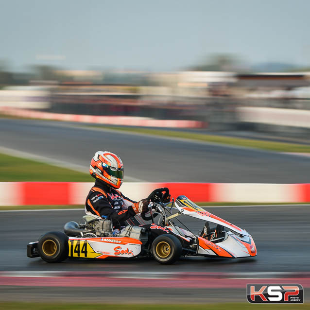 Chronos KZ2 Lonato : Abbasse devant Denner