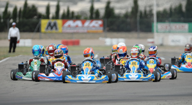 Wooder toujours devant en Rotax Junior à Zuera