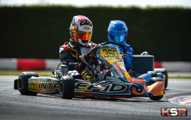 Palomba beats Denner at the end of the KZ2 heats