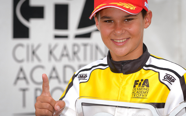 Belles progressions pour les trois pilotes de l’Equipe de France FFSA Espoirs Karting