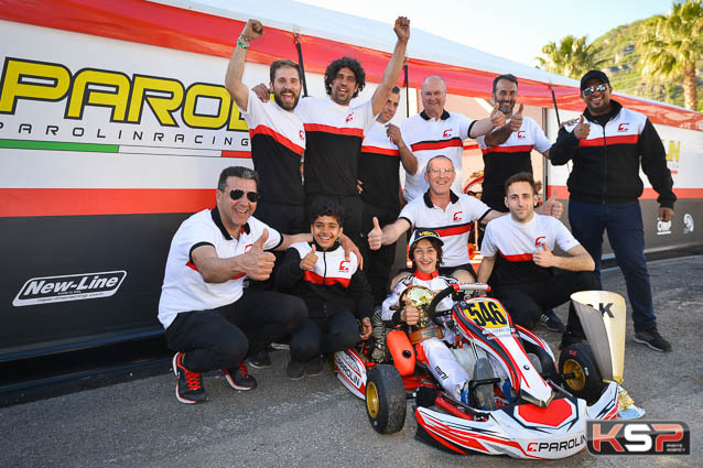 Parolin remporte la WSK Super Master Series avec Mini