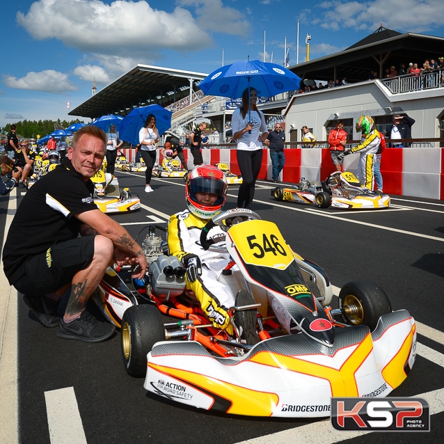 Suleiman Zanfari, révélation du Trophée Académie de Karting 2017