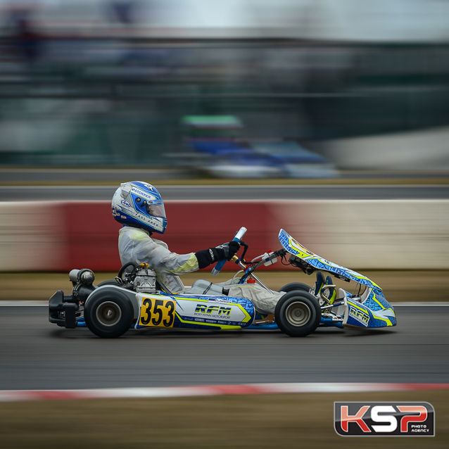 Winter Cup OK-Junior: Aron au finish