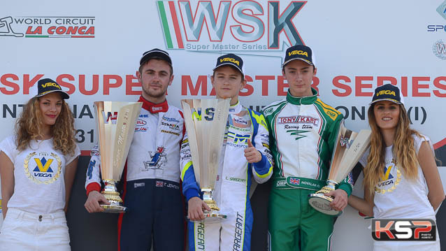 OK: great final victory for Sargeant in WSK at La Conca