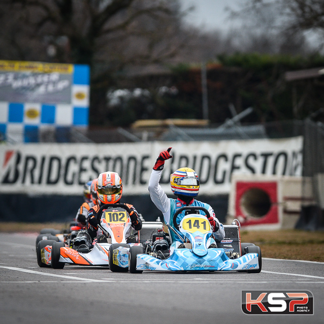 Winter Cup KZ2: Hanley in front of Abbasse