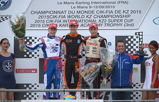 Thomas Laurent vence magistralmente a Super Cup KZ2 no Mans