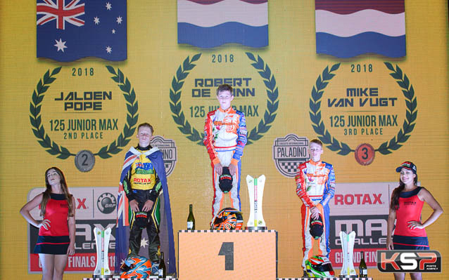 Junior Max: Dutchman De Haan resists Australian Pope