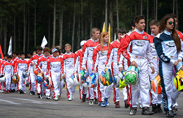 En route pour le Trophée Académie de Karting CIK-FIA 2015