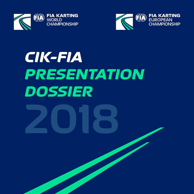 Presentation dossier of the CIK-FIA 2018 racing season