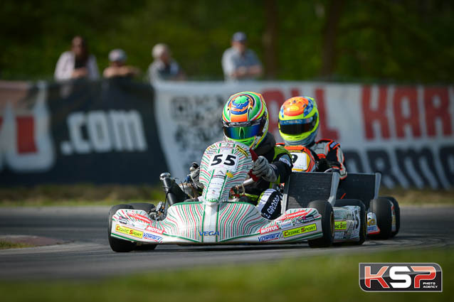 Grosso vainqueur de son duel avec Fontenille en préfinale KZ2 Master