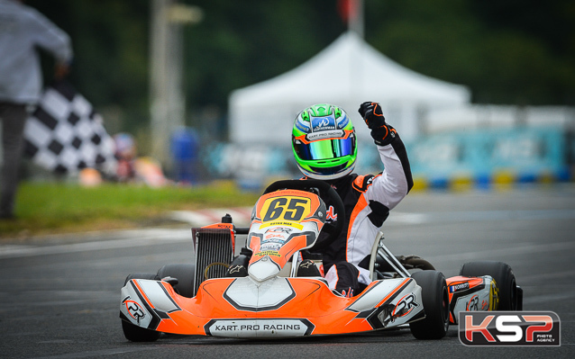 Varennes: Jean Nomblot n’a pas faibli pour gagner en Rotax Max