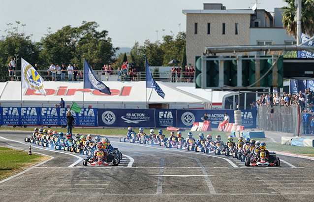 The European season starts at Sarno with KZ and KZ2