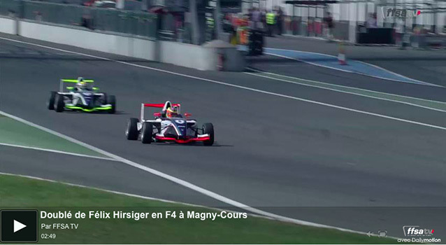 Doublé de Félix Hirsiger en F4 à Magny-Cours