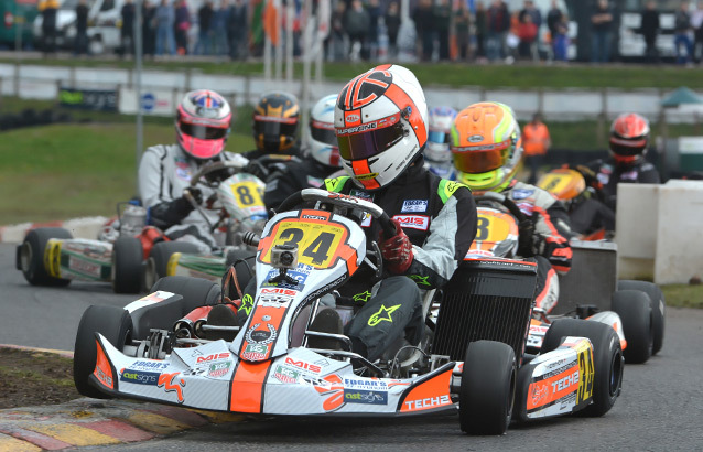 Le Champion du Monde M18 Henry Easthope débute fort en KZ2