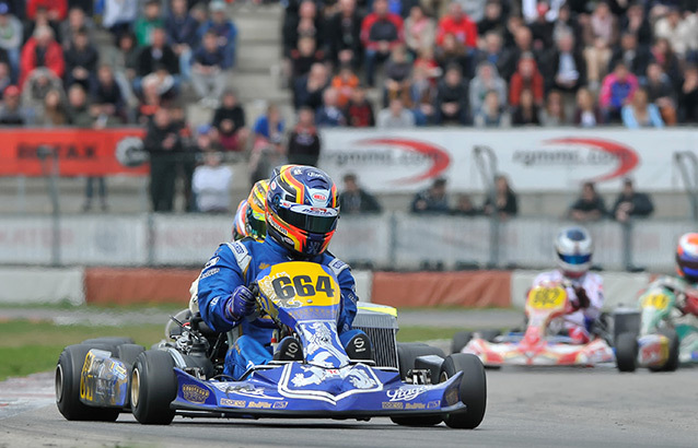 Praga close to victory in DD2 in Euro Rotax