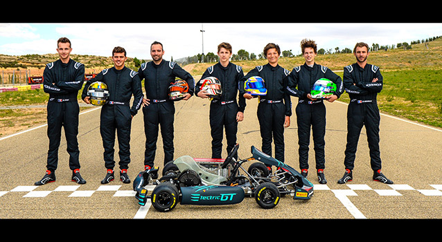 Les pilotes de l’Académie ‘Venturi Next Gen’ testent l’E-Karting à Motorland