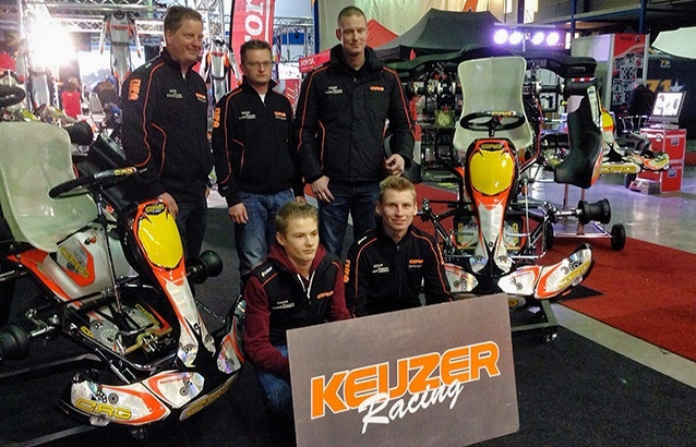 Le Team Keijzer Racing avec CRG en 2015