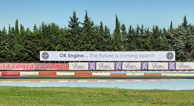 La Conca is advertising the new OK engines